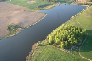Беларусь с высоты птичьего полёта