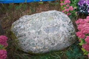камень следовик в деревне Бобры