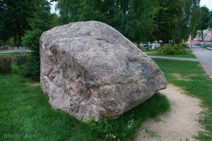 Лида памятный камень
