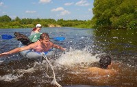 Сплав по Березине