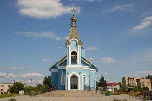 церковь в деревне Знаменка